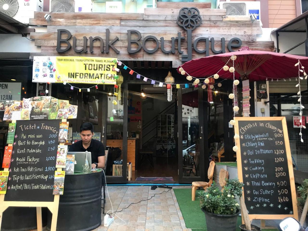 Bunk Boutique Cnx Hostel Чиангмай Екстериор снимка